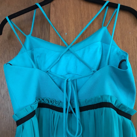 BCBG Generation teal party dress - Picture 2 of 4
